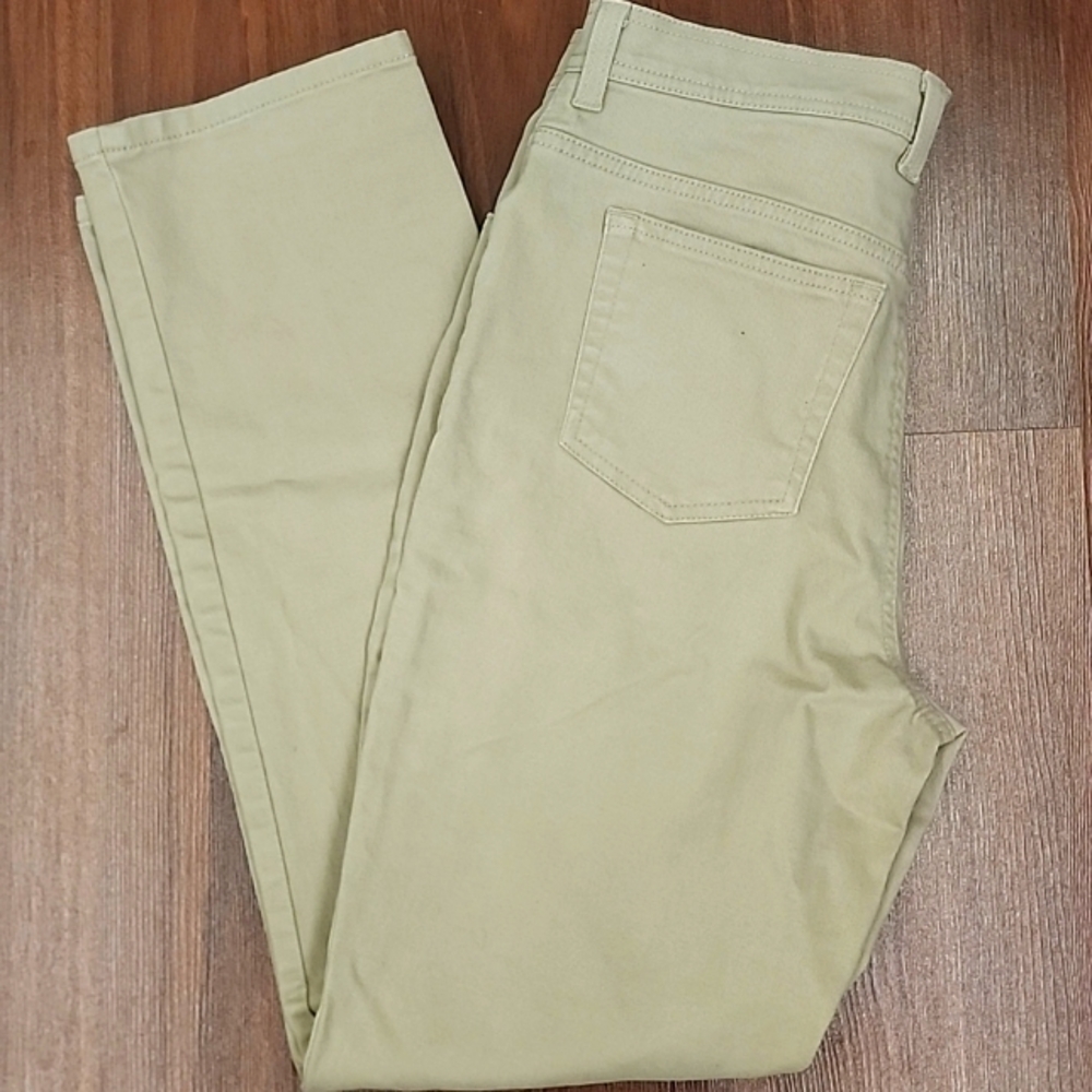 Gloria Vanderbilt stylish khaki jeans EUC Size 10